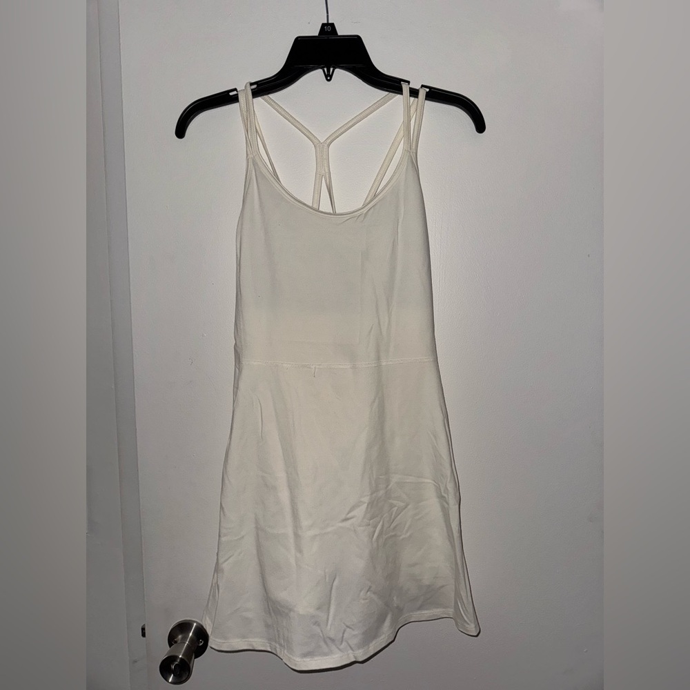 White athletic dress